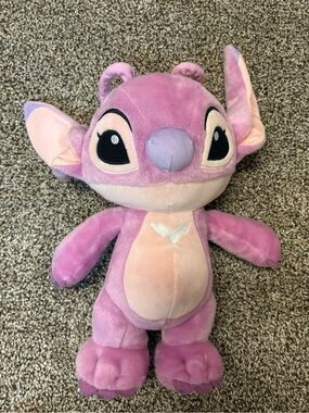 Disney Angel Plush in Lavender and Light Pink